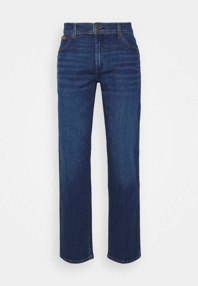 Wrangler Texas Jean Stretch Pour Homme Coupe Droite, Bleu Foncé, 30W / 30L Wrangler Texas Jean Stretch Pour Homme Coupe Droite, Bleu Foncé, 30W / 30L