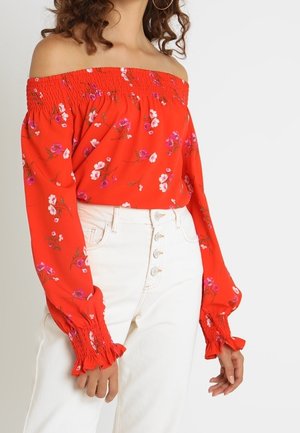 Blouse - orange