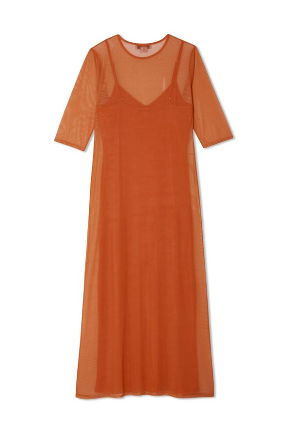SOL IZZY DRESS - Maxi dress - orange3