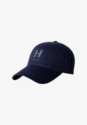 Hackett London, HACKETT LONDON CAP HRTG H BOX CAP - Cap - navy