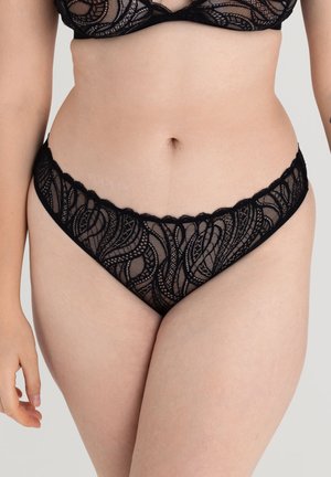 Erlich Textil String - schwarz