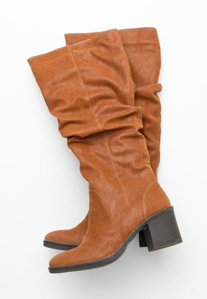 Cowboy- / bikerstøvler - brown