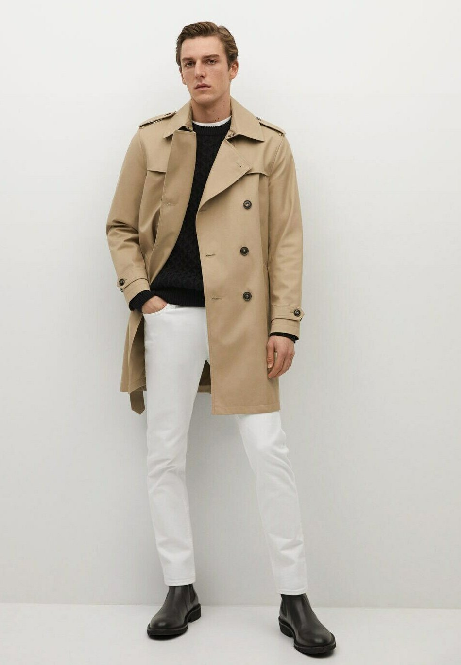 zalando trench uomo