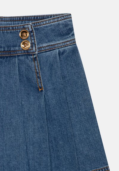 Versace SKIRT LEGGERO - Falda vaquera - blu medio