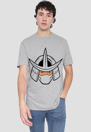 TEENAGE MUTANT NINJA TURTLES SHREDDER ANGRY - T-Shirt print - mottled light grey