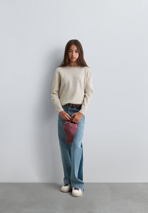 Scalpers, SCALPERS SCSKULL TRICOT GIRLS - Jersey de punto - camel