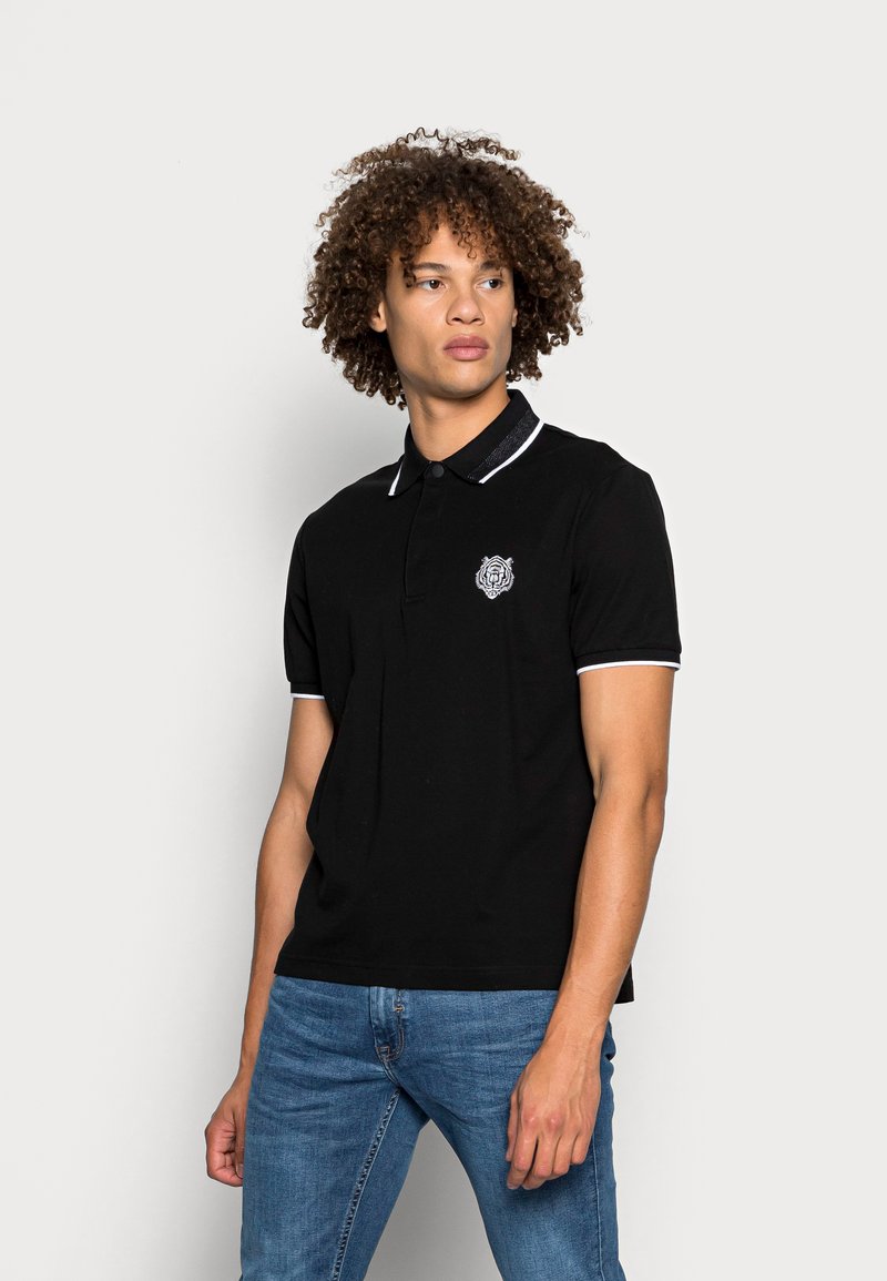Antony Morato SLIM FIT INMERCERIZED - Polo - black