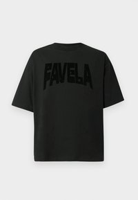 PUFF DISTRESSED  - Tricou cu imprimeu - black