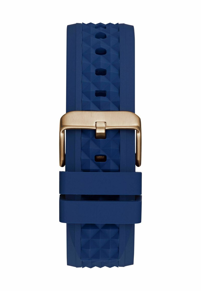 GUESS Orologio Digitale Uomo – 46mm, Cassa E Cinturino Blu Trasparente, Cronografo Al Quarzo - 2
