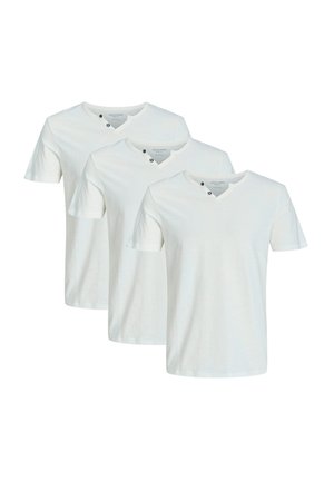 3ER PACK SPLIT - T-shirts basic - cloud dancer