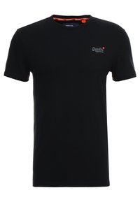 Superdry & Co LABEL VNTGE  - Camiseta estampada - black