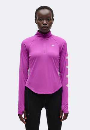 Nike Performance, TEMPO FLASH - Суитшърт с цип - bold berry