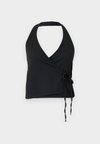 ONLBILL HALTER TIE  - Top - black