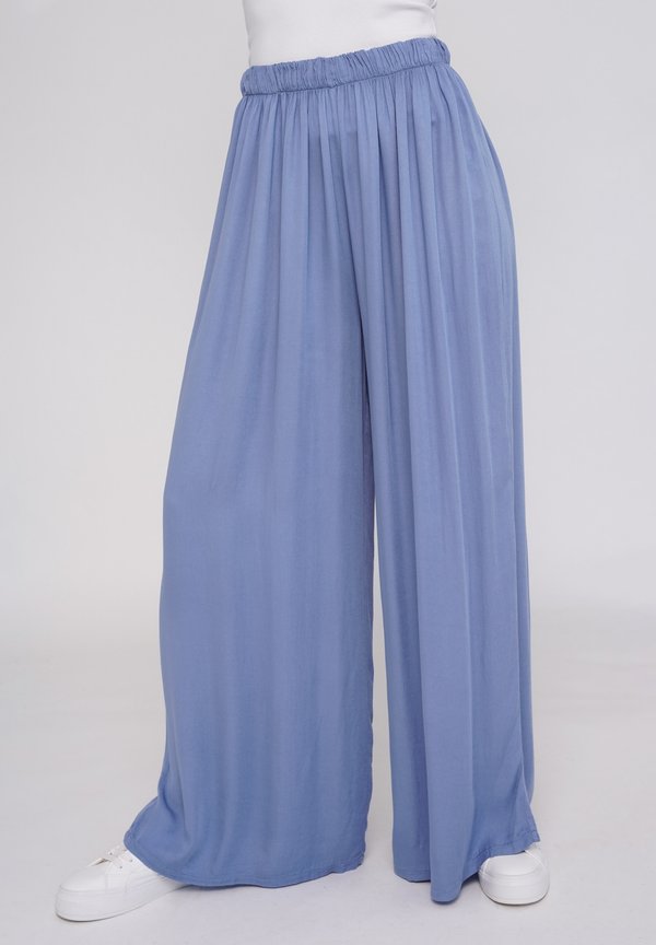 UNI - Stoffhose - jeansowy niebieski