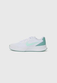 VAPOR LITE 3 HC - Erineva kattega väljaku tennisejalatsid - white/mint foam/cannon