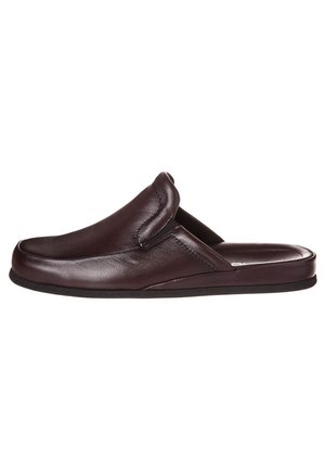 Slippers - weinrot