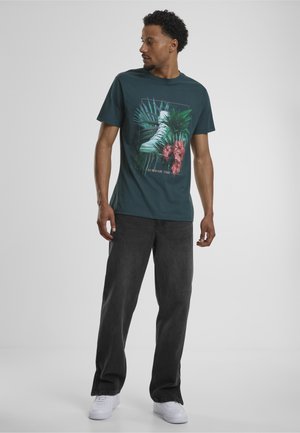 Mister Tee, SUMMER TIME - T-Shirt print - bottlegreen