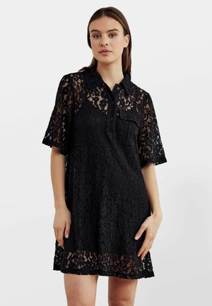JOZIE  - Rochie tip cămașă - black