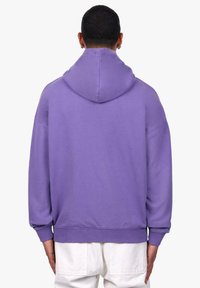 Dropsize Hættetrøje - washed purple