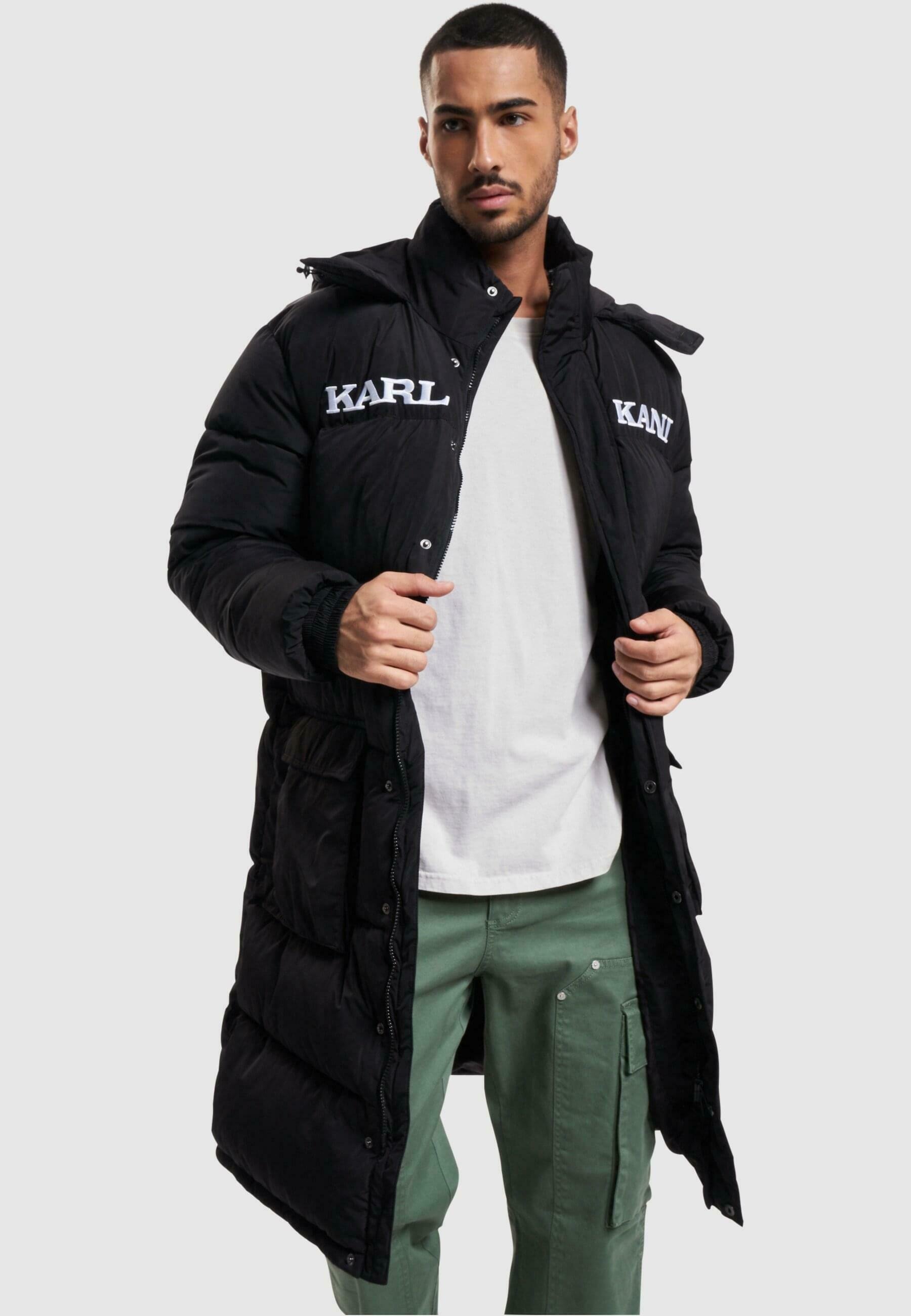 Karl Kani Puffer Jacket Black Bunda Karl Kani Sport Patch Arctic