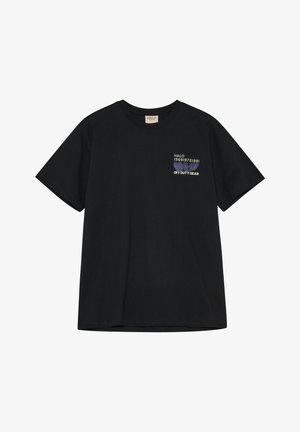 HALO, UNISEX, czarny melanż