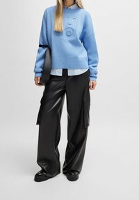 HUGO Neule - light blue