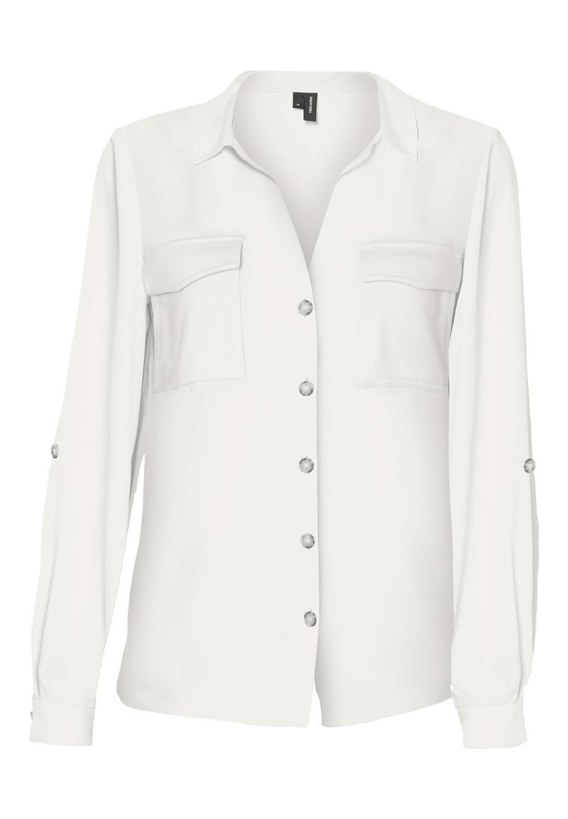 Vero Moda Overhemdblouse wit Vero Moda Overhemdblouse wit