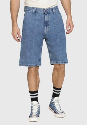 Carrera Jeans, CARRERA JEANS SHORT PANTS SHORT CAMPENTER - Shorts di jeans - light blue wash super stone wash