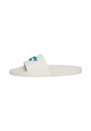 Superdry & Co SUPERDRY SUPERDRY & CO POOL SLIDERS.. - Chanclas de baño - brilliant white mid blue