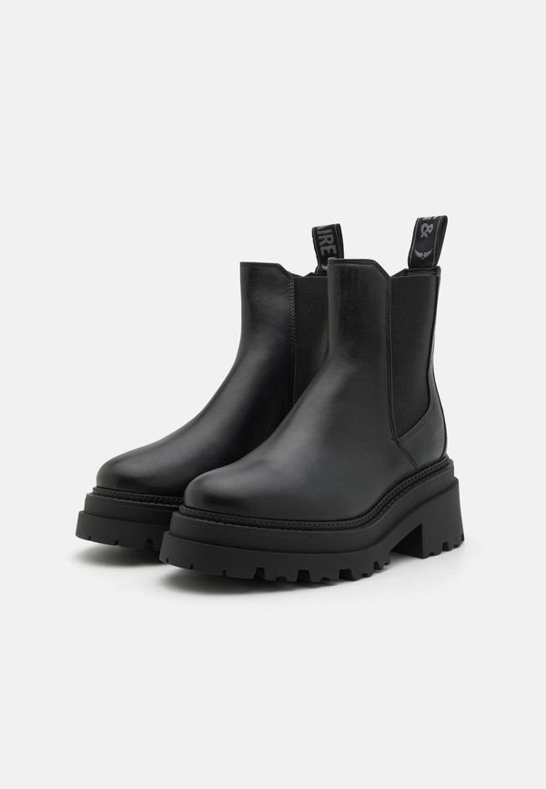 RIDE CHELSEA - Platform ankle boots - noir4