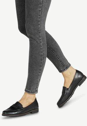 Mocassins - black leather