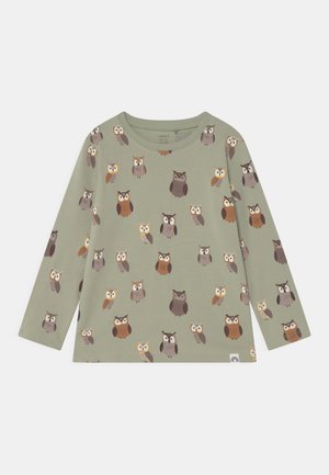 OWL UNISEX - Longsleeve - dusty green
