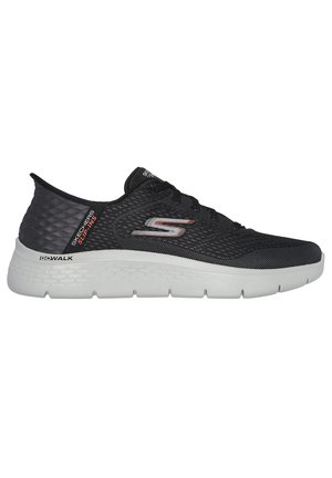 HERREN GO WALK FLEX - Trainers - bkor black orange