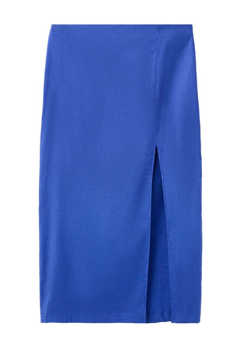 Mango ADULT - Kokerrok - blue/blauw - Zalando.nl