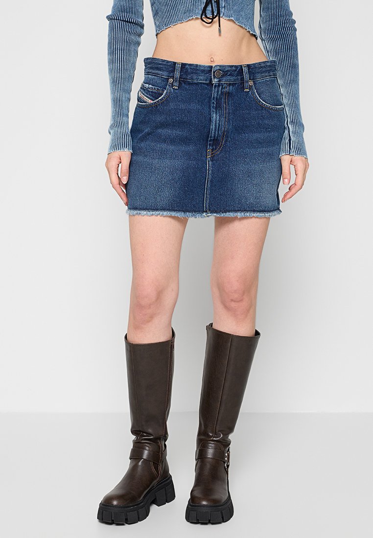 Diesel Jeansrok blauw denim/bluedenim