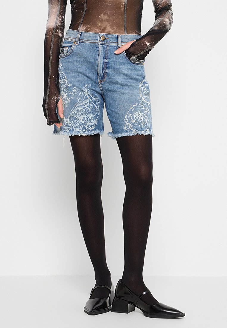 Versace Jeans Couture Jeansshort lichtblauw