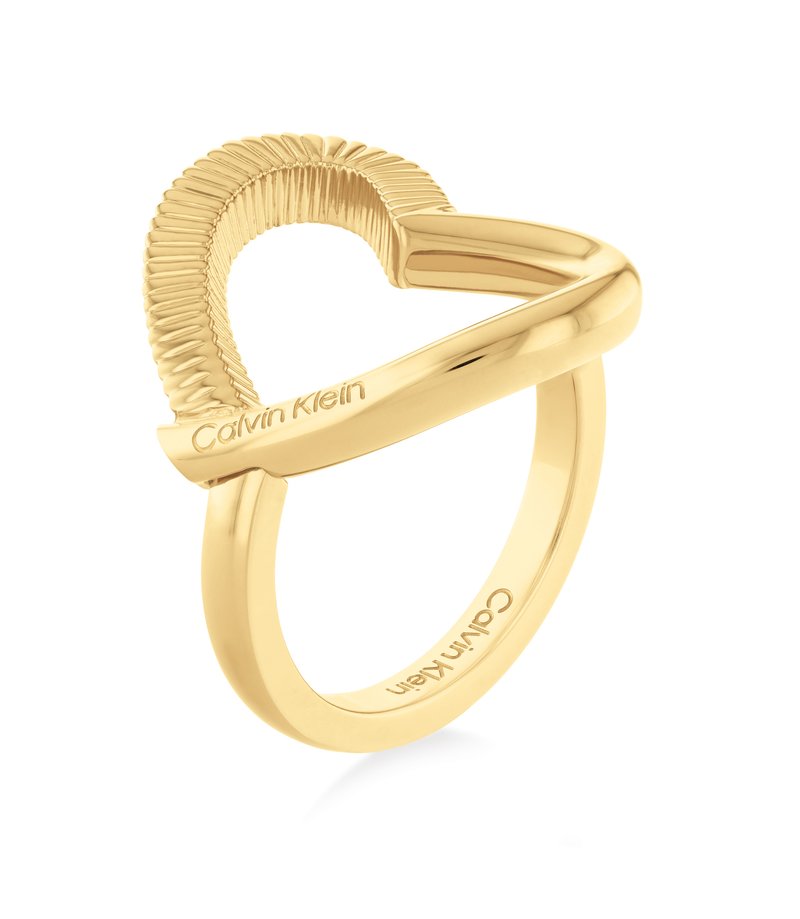 Calvin Klein - GP RING  SIZE 54 - Ring - gold-coloured, Vergrößern