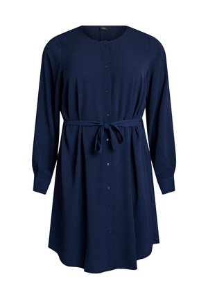 LANGÄRMLIGES  - Blusenkleid - peacoat