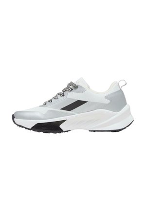 AMS LOW - Trainers - white/silver/black