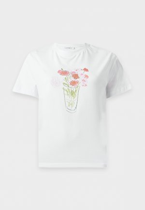 Even&Odd by Zalando, T-shirt imprimé - white
