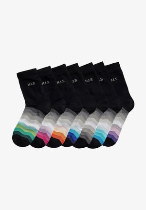 H.I.S 7 PACK - Socken - schwarz