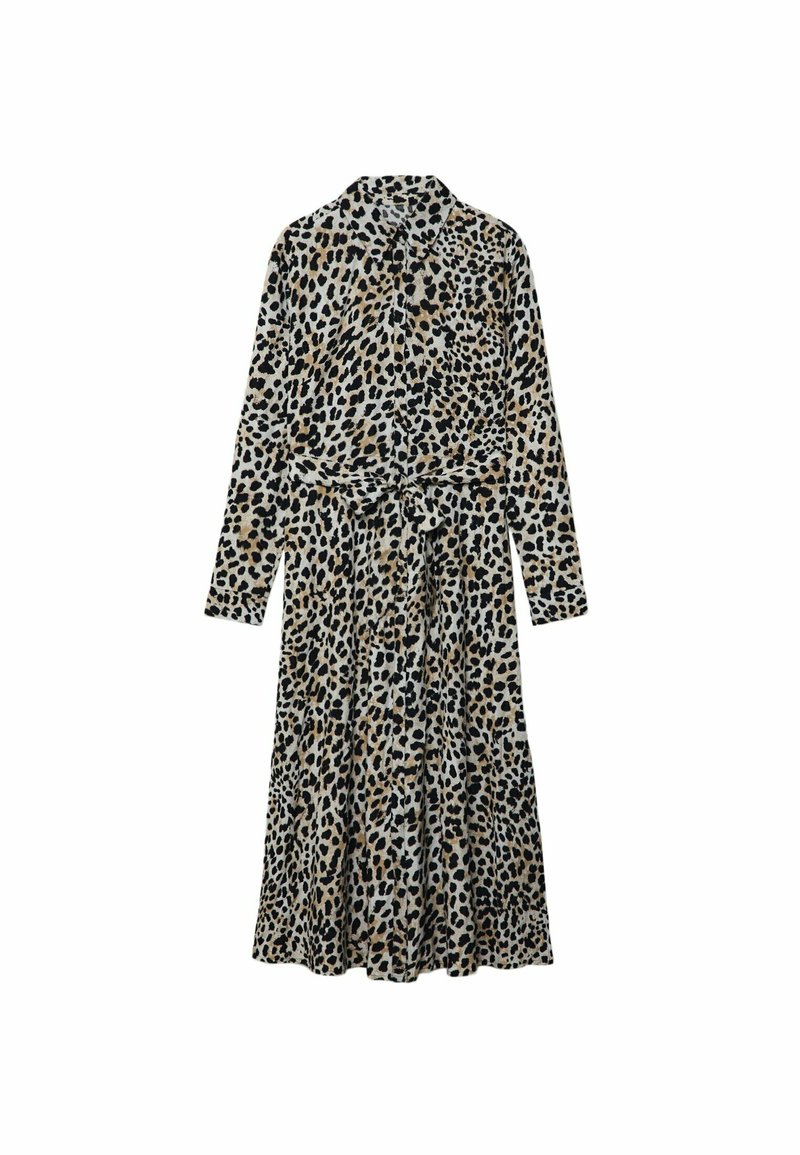 Stradivarius Blousejurk donkerbruin mêleerd Stradivarius Blousejurk donkerbruin mêleerd