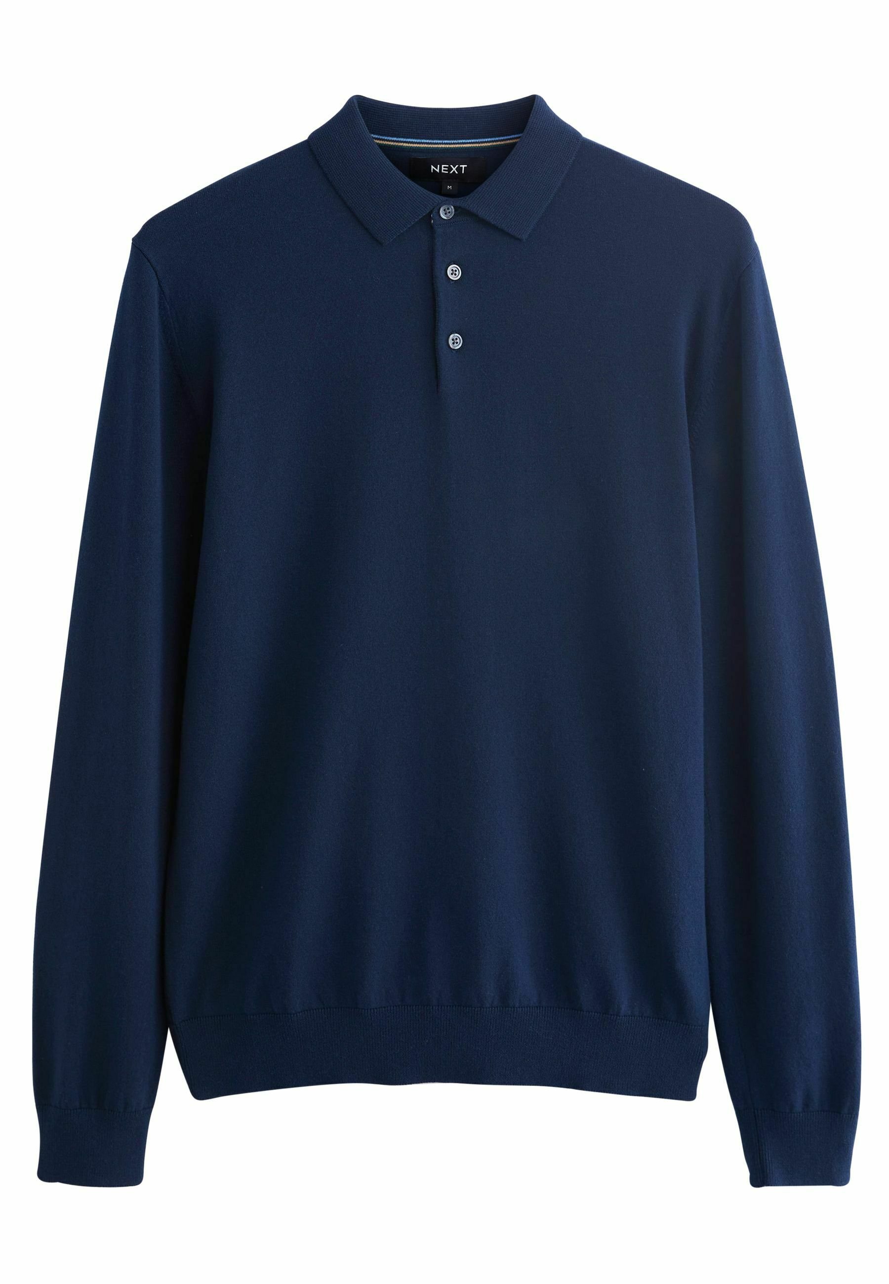 Blusa Donna NEXT Manica Lunga, Blu Navy, 100% Viscosa, Taglie 8-22, Nuova Senza Etichette