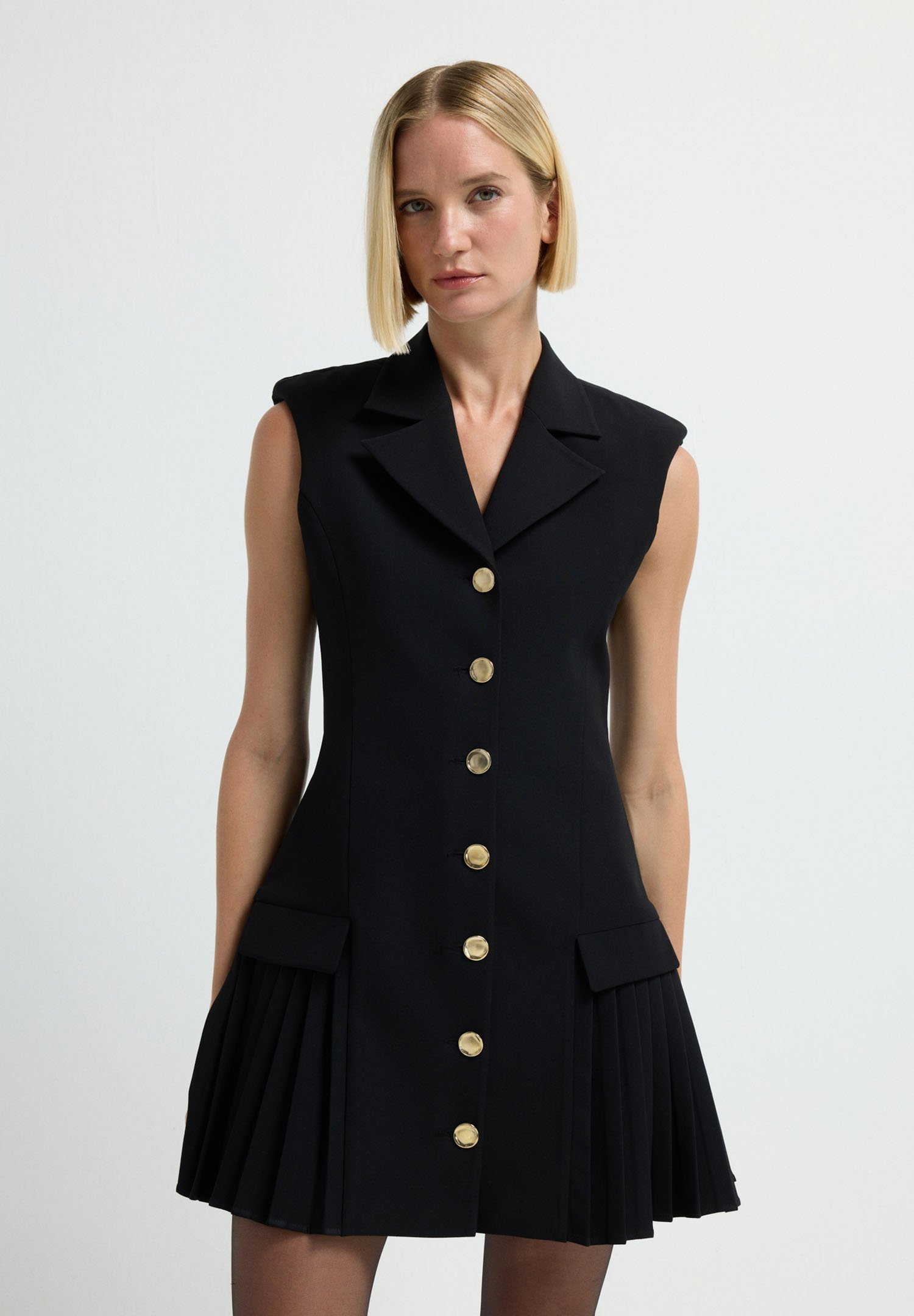 adL Shirt dress - black - Zalando