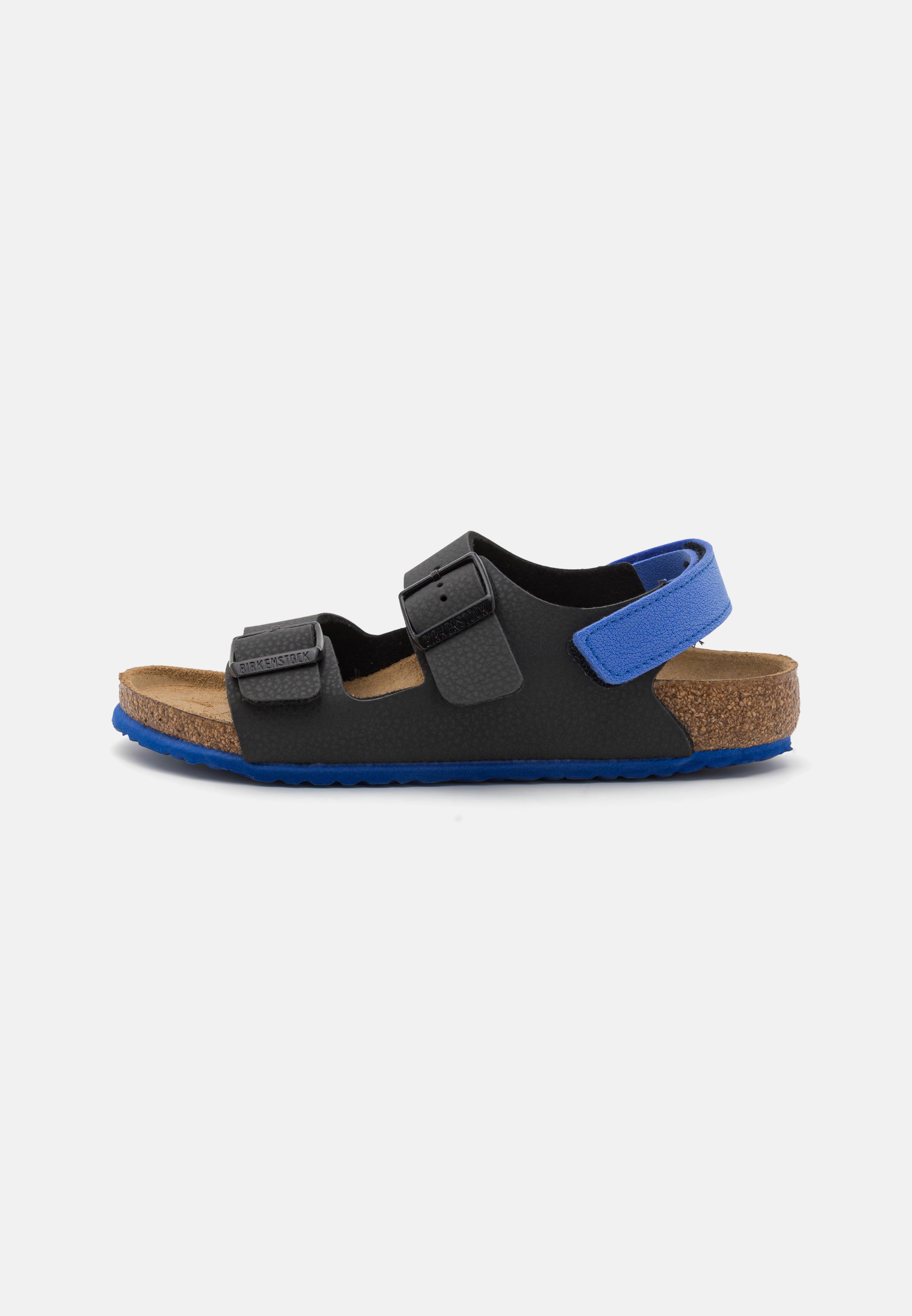 Birkenstock MILANO KIDS - Sandals - black/blue/black - Zalando.co.uk