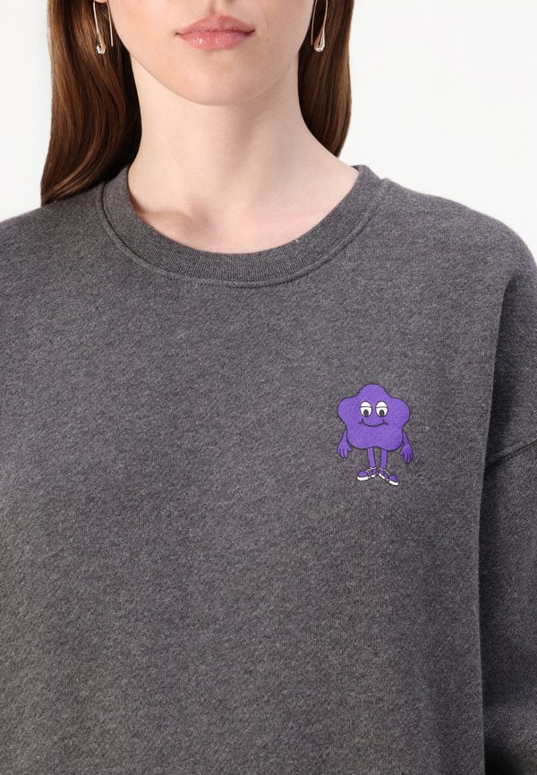 KODYTOWN - Sweatshirt - mottled anthracite3