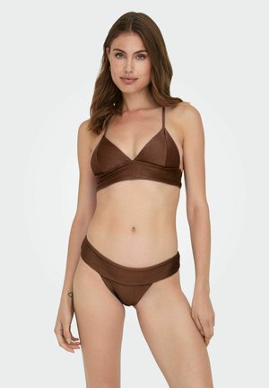 ONLY STRUKTUR - Bikini top - sorrel horse