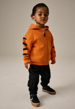 Next CHARACTER  - REGULAR FIT - Sweat zippé - orange tiger