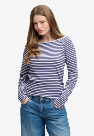 Superdry & Co, SUPERDRY - T-shirt à manches longues - mariner navy stripe