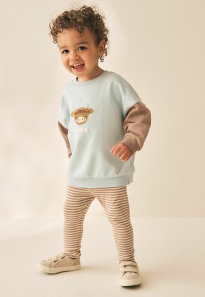 Next, REGULAR FIT - SWEATSHIRT AND LEGGINGS SET 2 PIECE - Legging (type pantalon) - blue